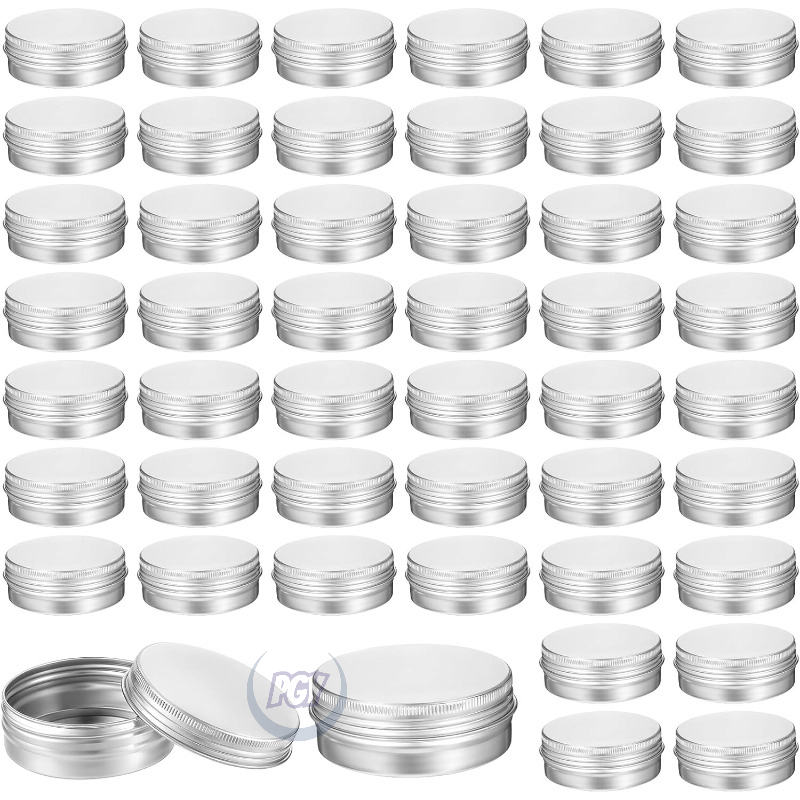 Tin Container Lid - 30 stuks schroefdop ronde blikken 2oz