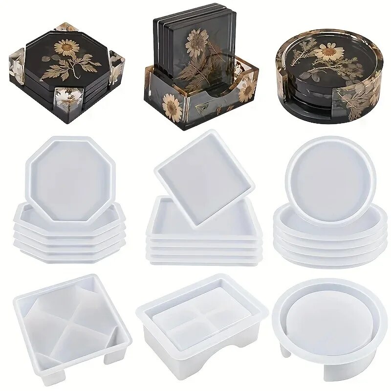 Candle Making Jars With Lids - Coaster hars mallen set inclusief 1pc