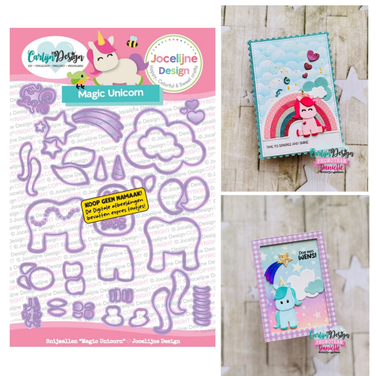 Candle Making And Perfume - Magische Eenhoorn Hart Bonbon Box Choco