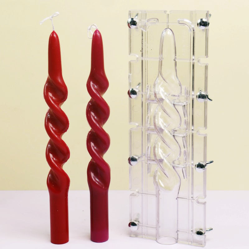 Gedraaide Streep Kolom Acryl K - Candle Making Kits recensie en prijs