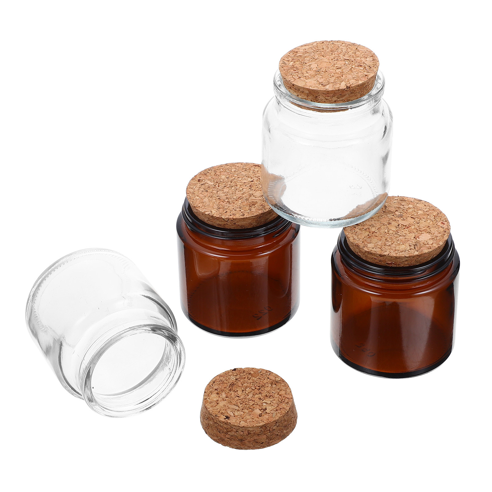 4 stuks dikke glazen potten me - Candle Making Jars With Lids recensie en prijs