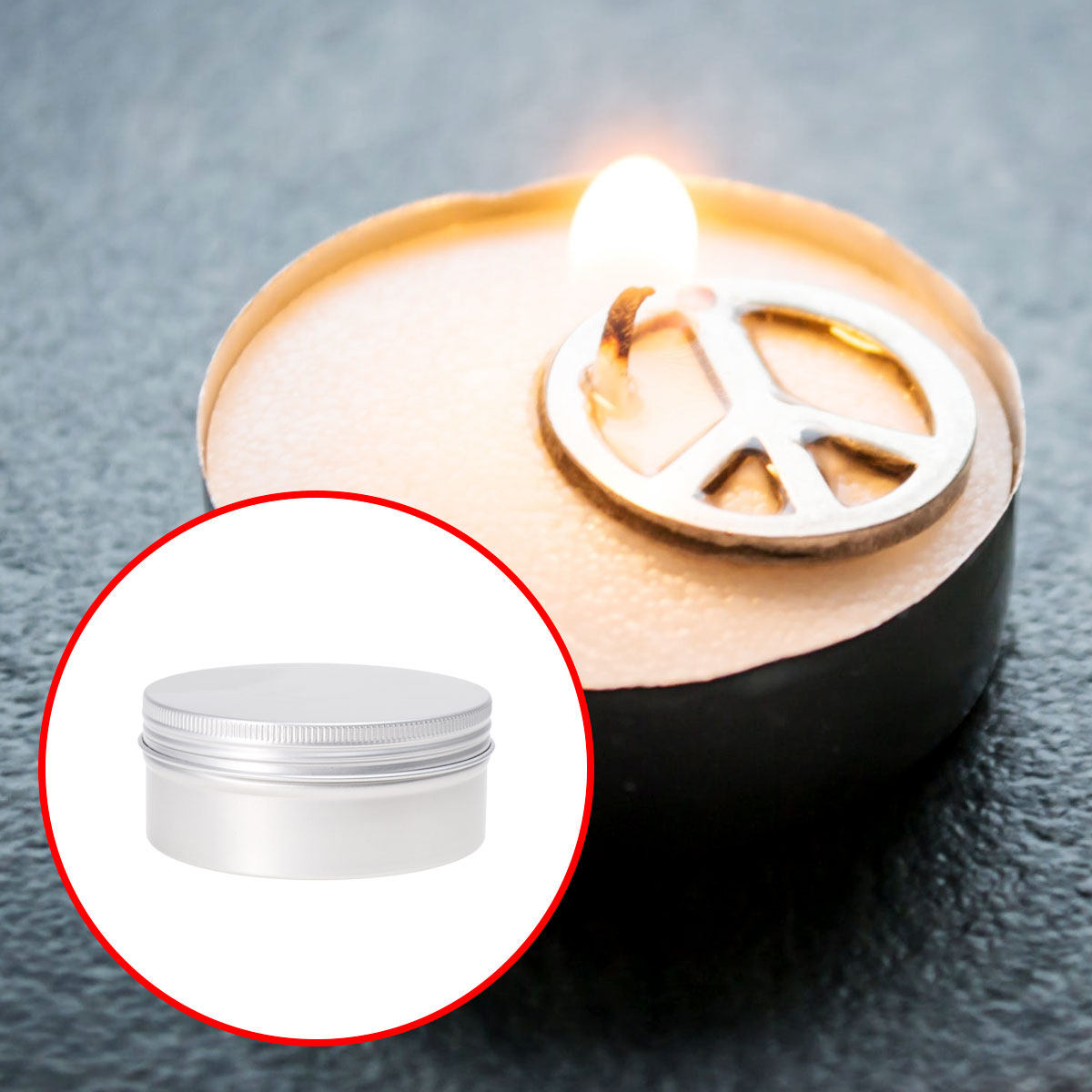 10 stuks aluminium flesjes met - Tin Container Lid recensie en prijs