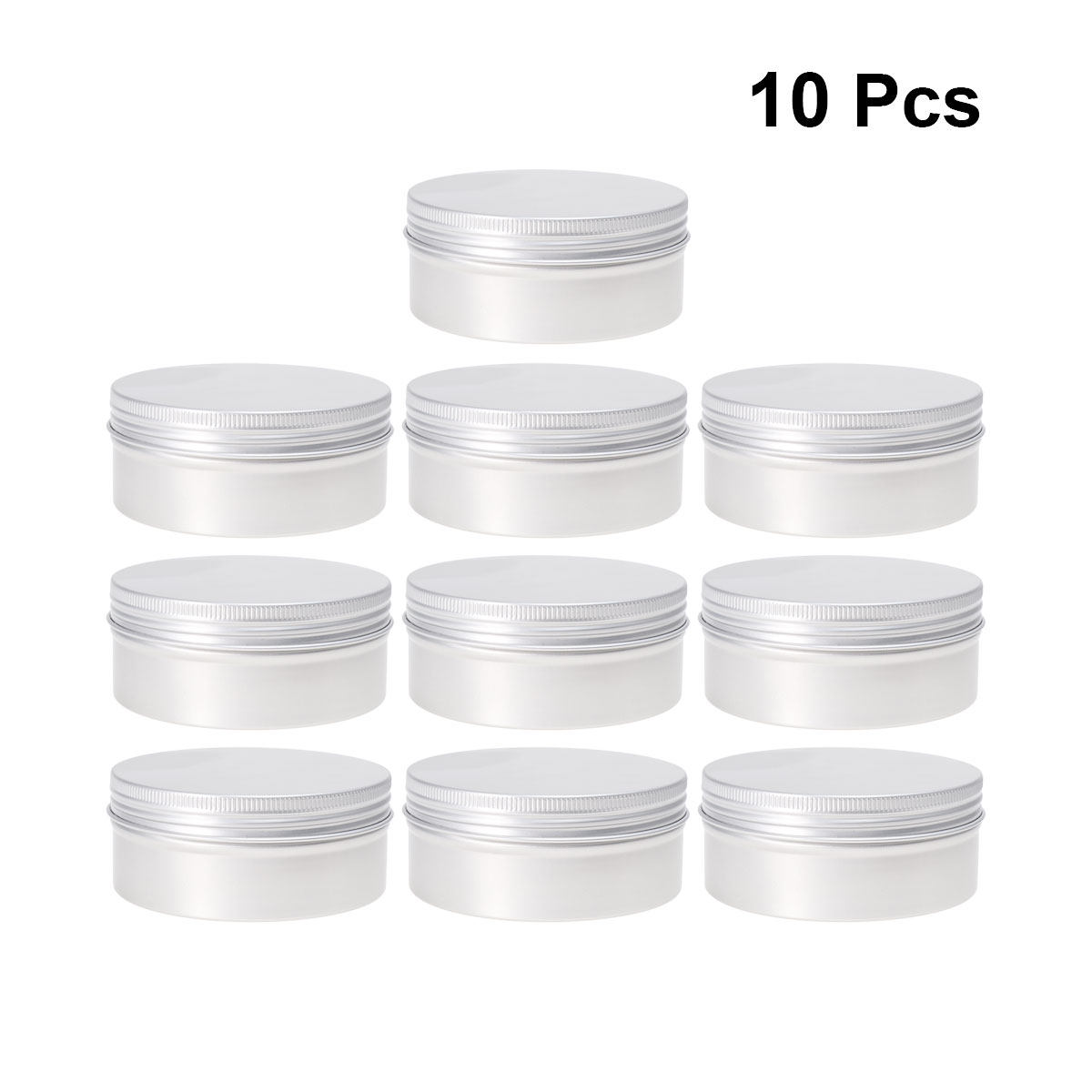 10 stuks aluminium flesjes met - Tin Container Lid recensie en prijs