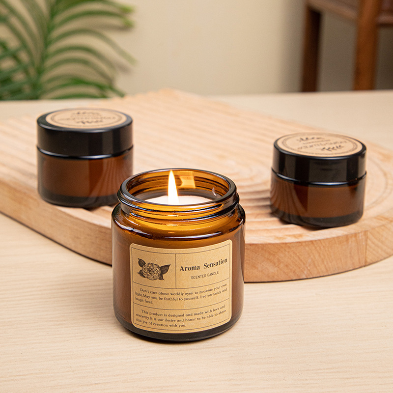 Bruine glazen beker aromathera - Candle Making Jug recensie en prijs