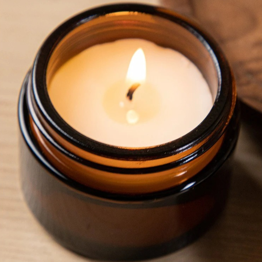Bruine glazen beker aromathera - Candle Making Jug recensie en prijs