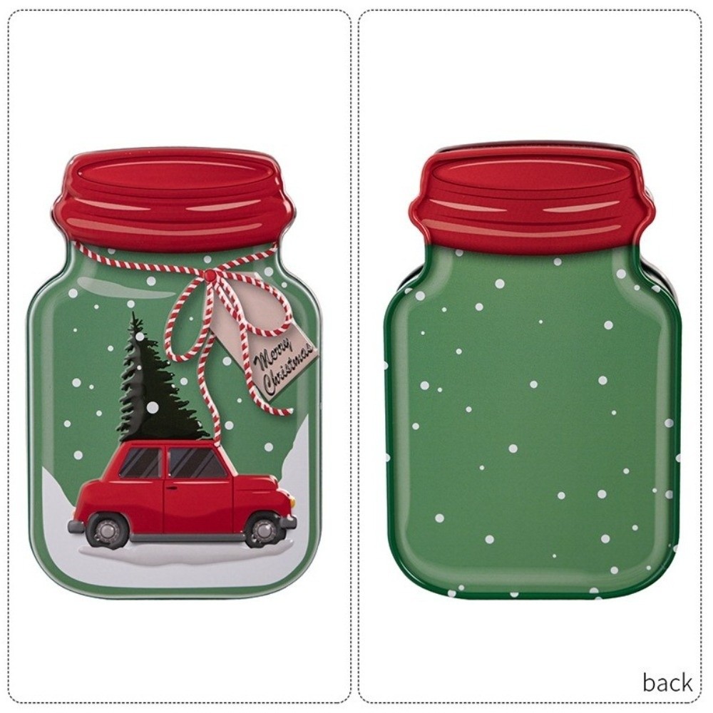 Metalen Kerstblikkendoos met d - Tin Container Lid recensie en prijs