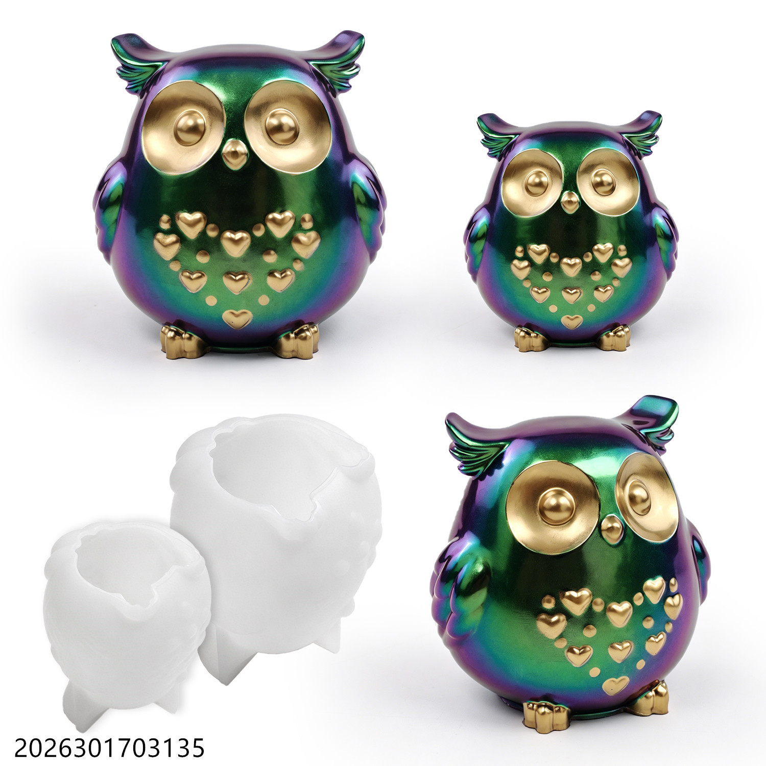 Uil siliconen mal 3D vogelvorm - Candle Making Kits recensie en prijs